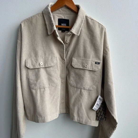 Vans Cropped Corduroy Shirt - Picture 4 of 4